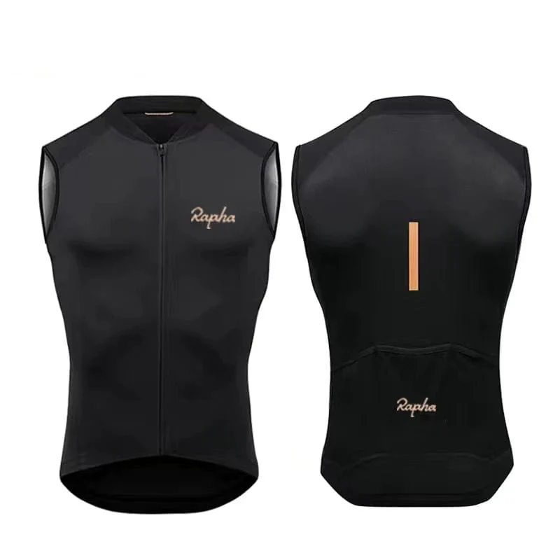Herren Fahrradweste ärmellos Winddicht Fahrradbekleidung Sport Bike Gilet Fahrrad Jersey Windjacke MTB Ciclismo
