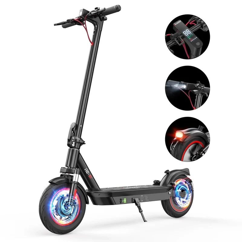 Intelligenter Elektroroller iScooter i9S IX3 800W Motor 48V 10AH Aluminiumbatterie 10-Zoll-Reifen E-Scooter Telefon APP Elektroroller