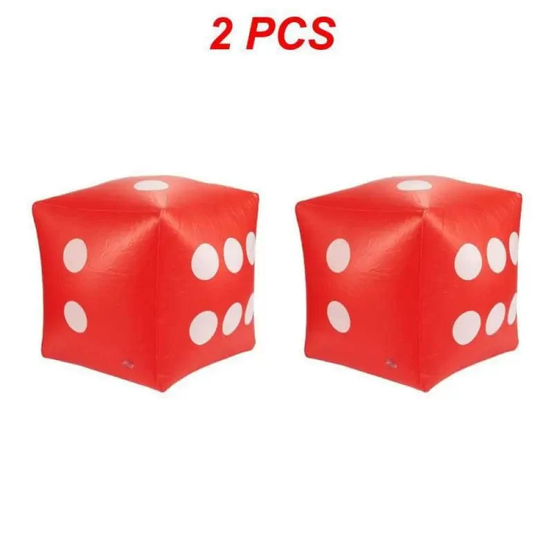 1/2 STÜCKE 30 cm Riesigen Aufblasbaren Würfel Strand Garten Party Gruppe Spiel Werkzeug Outdoor Kinder Kid Spielzeug Große würfel Aktivität Atmosphäre Spielzeug