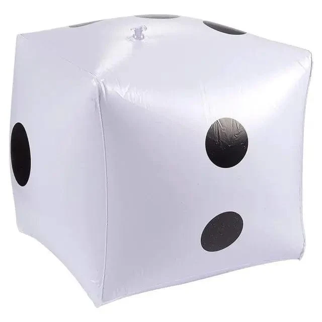 1/2 STÜCKE 30 cm Riesigen Aufblasbaren Würfel Strand Garten Party Gruppe Spiel Werkzeug Outdoor Kinder Kid Spielzeug Große würfel Aktivität Atmosphäre Spielzeug