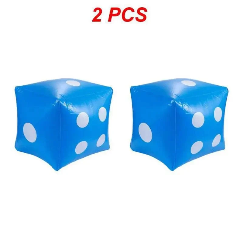 1/2 STÜCKE 30 cm Riesigen Aufblasbaren Würfel Strand Garten Party Gruppe Spiel Werkzeug Outdoor Kinder Kid Spielzeug Große würfel Aktivität Atmosphäre Spielzeug