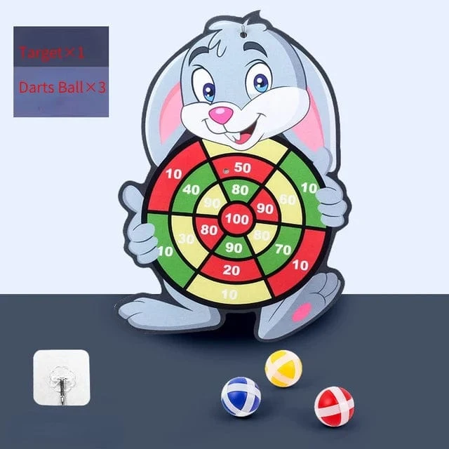 Montessori Dartscheibe Ziel Sport Spiel Spielzeug Für Kinder 4 Zu 6 Jahre Alt Outdoor Spielzeug Kind Indoor Mädchen Klebrige Ball Jungen Geschenk