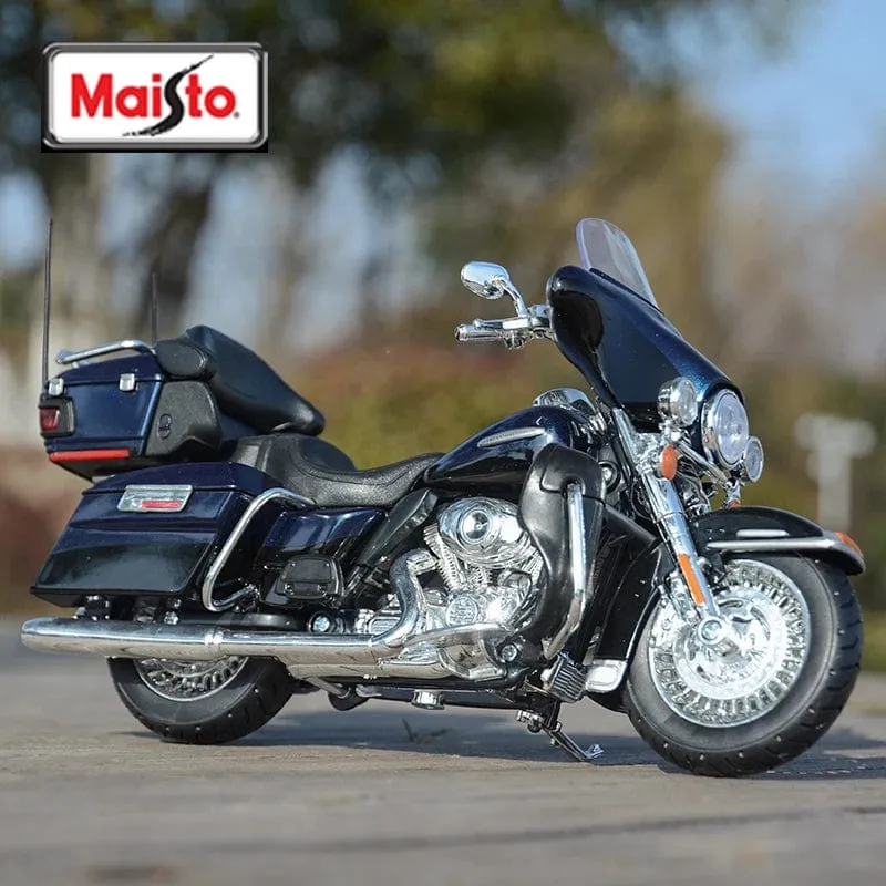 Maisto 1:12 Harley-Davidson 2013 Electra Glide Ultra Limited Druckgussfahrzeuge Sammlerstücke Hobbys Motorradmodell Spielzeug