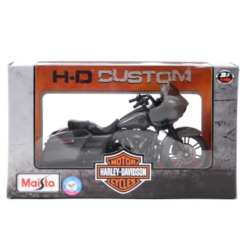 Maisto 1:18 Harley-Davidson 2018 CVO Road Glide Druckgussfahrzeuge, Sammlerstücke, Hobbys, Motorradmodell, Spielzeug