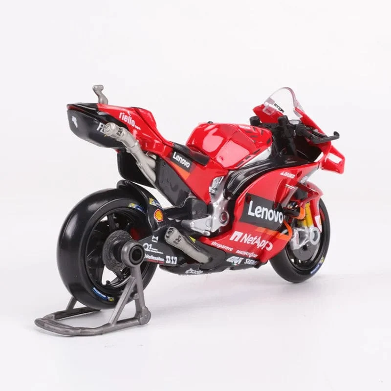 Maisto 1/18 2022 Racing Ducati Lenovo Team Motorrad Auto Simulation Legierung Auto Modell #63 Franceeco Bagnaia