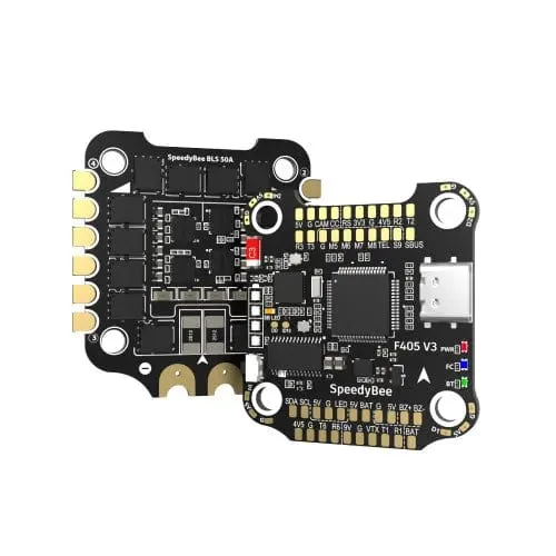 SpeedyBee F405 V3 Flight Control BLS 50A 4IN1 ESC 30x30 FC & ESC Stapel Flytower 3-6S für HD/Analog VTC Fpv Racing Drone
