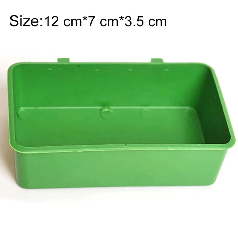 1pc Vogel Wasser Badewanne Haustier Vogel Schüssel Papageien Sittich Birdbath Käfig Hängen Kleine Papagei Käfig Haustier Vogel Käfig zubehör