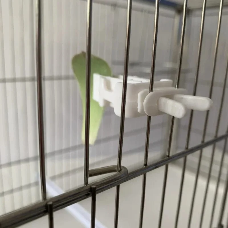 1Pcs Kleine Haustier Vogel Lebensmittel Halter Papagei Obst Gemüse Clip Tintenfisch Knochen Feeder Gerät Klemme Vogel Käfig Zubehör Oiseaux