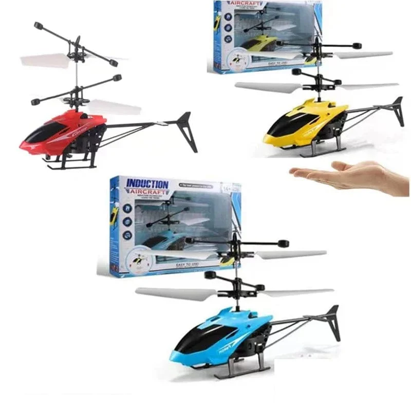 Mini-RC-Drohne, wiederaufladbar, keine Fernbedienung, RC-Hubschrauber, Drohnenspielzeug, Induktion, schwebend, sicher, sturzsicher