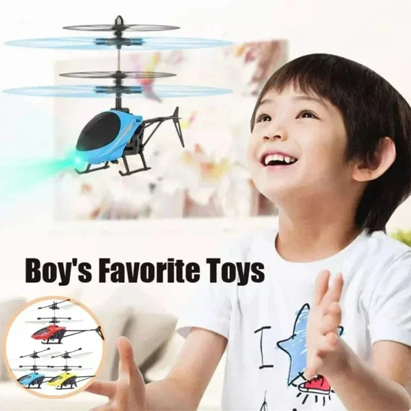 Mini-RC-Drohne, wiederaufladbar, keine Fernbedienung, RC-Hubschrauber, Drohnenspielzeug, Induktion, schwebend, sicher, sturzsicher