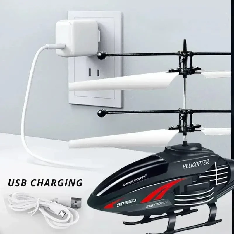 Mini-RC-Drohne, wiederaufladbar, keine Fernbedienung, RC-Hubschrauber, Drohnenspielzeug, Induktion, schwebend, sicher, sturzsicher
