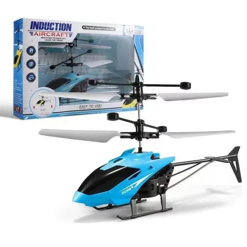 Mini-RC-Drohne, wiederaufladbar, keine Fernbedienung, RC-Hubschrauber, Drohnenspielzeug, Induktion, schwebend, sicher, sturzsicher