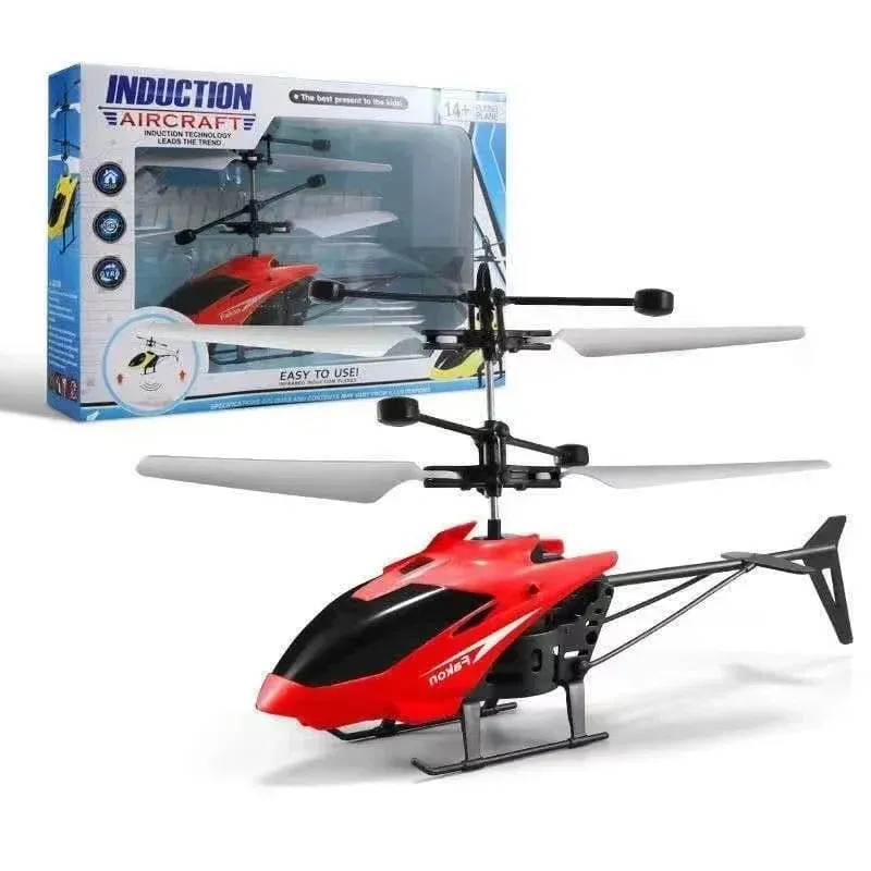 Mini-RC-Drohne, wiederaufladbar, keine Fernbedienung, RC-Hubschrauber, Drohnenspielzeug, Induktion, schwebend, sicher, sturzsicher