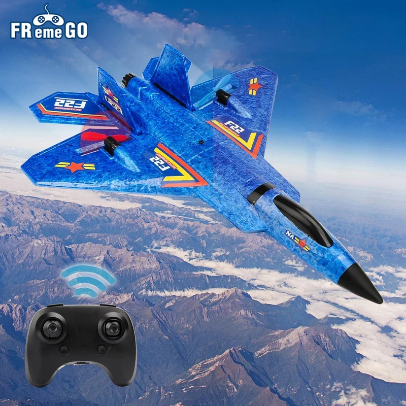 RC Flugzeug F22 Raptor Hubschrauber Fernbedienung Flugzeug 2.4G Flugzeug Fernbedienung EPP Schaum Flugzeug Kinderspielzeug