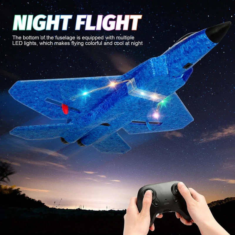 RC Flugzeug F22 Raptor Hubschrauber Fernbedienung Flugzeug 2.4G Flugzeug Fernbedienung EPP Schaum Flugzeug Kinderspielzeug