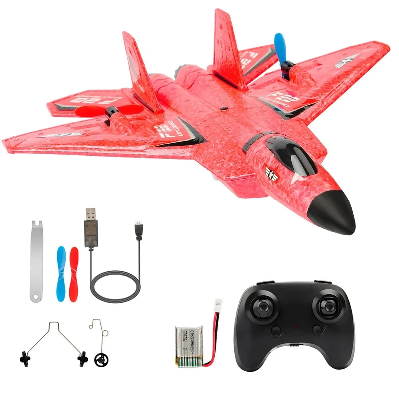 RC Flugzeug F22 Raptor Hubschrauber Fernbedienung Flugzeug 2.4G Flugzeug Fernbedienung EPP Schaum Flugzeug Kinderspielzeug