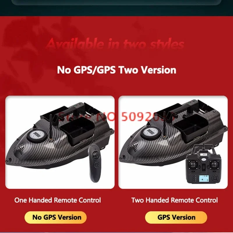 GPS Dual Position Fixed Speed ​​Cruise RC Fischköderboot 2KG 500M Dual Motor 3-Hopper 16 Point Nesting Boat Fish Finder VS V18