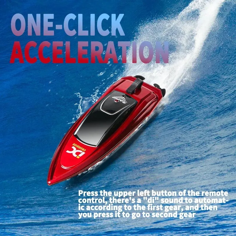 RC Boot Kinder Mini Fernbedienung Boot Schnellboot Sommer Schwimmen Hochgeschwindigkeits Rudern U-Boot Spielzeug für Jungen Kinder Geschenk