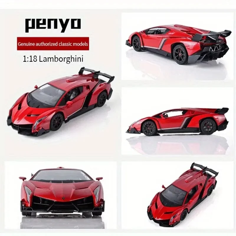 Lamborghini 1:16RC Originalgenehmigung, ferngesteuertes Innen- und Außenauto, cooles Beleuchtungsmodell, Spielzeug-Geschenkserie für KINDER