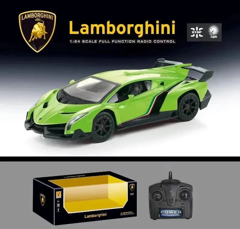 Lamborghini 1:16RC Originalgenehmigung, ferngesteuertes Innen- und Außenauto, cooles Beleuchtungsmodell, Spielzeug-Geschenkserie für KINDER