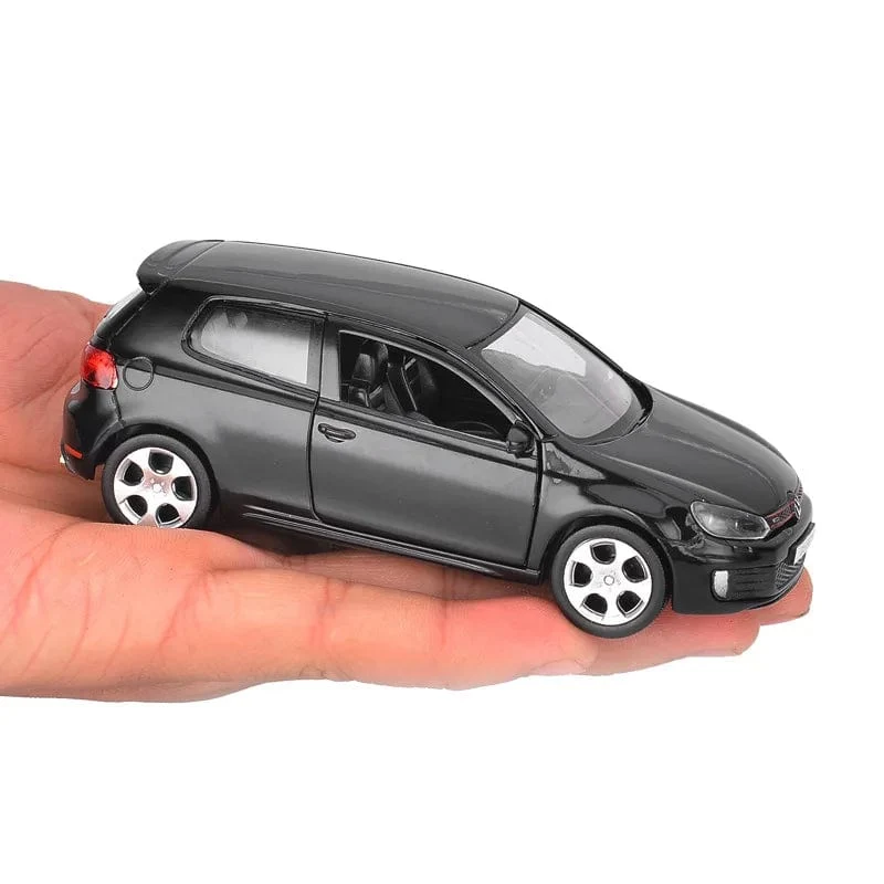 1/36 VW Golf 6 Diecasts Automodell Volkswagen Golf Gti Miniatur-Legierung Spielzeug Zurückziehbare Fahrzeugmodelle für Kindergeschenke