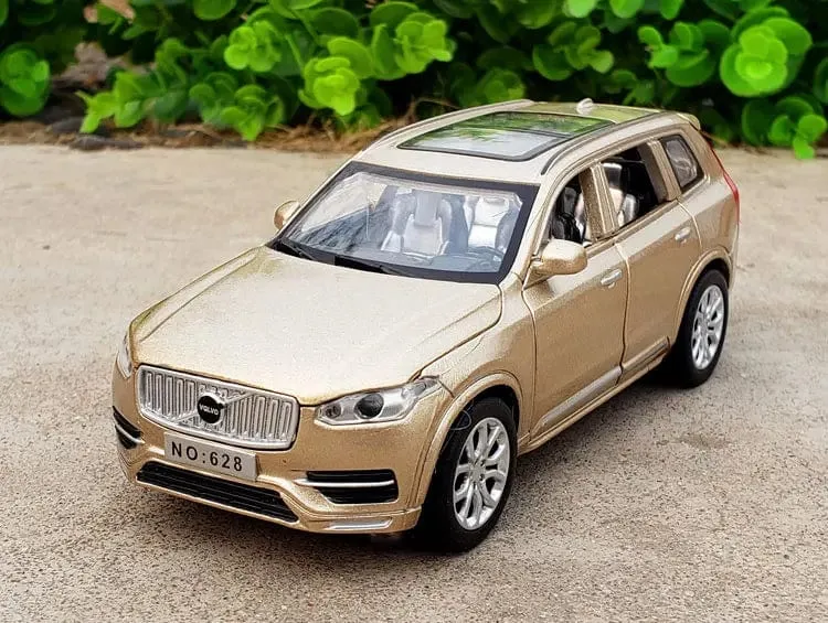 1:32 VOLVO XC90 SUV Legierung Auto Druckguss & Spielzeug Fahrzeuge Spielzeug Auto Metall Sammlung Modell auto Modell Hohe Simulation Spielzeug