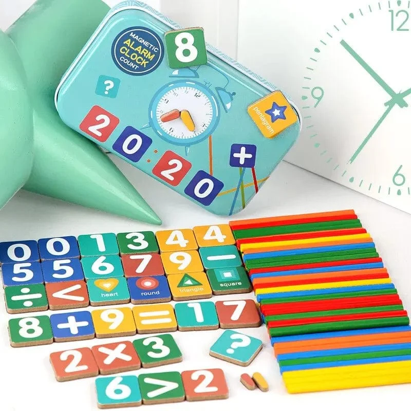 Lehrmittel für Kinder und Subtraktionsspielzeug für den frühen Unterricht, Zahlenlernen, digitaler Rechenstab