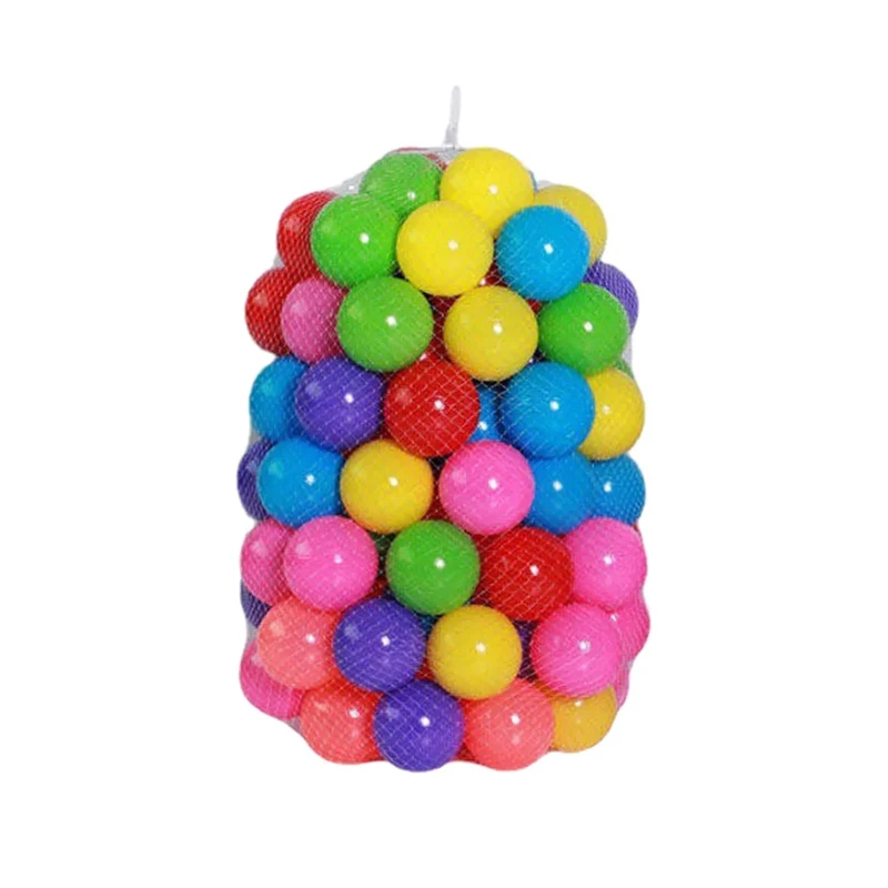 50/100 Stücke Umweltfreundliche Bunte Bällebad Weichem Kunststoff Ozean Bälle Wasser Pool Ocean Wave Ball Outdoor Spielzeug Für Kinder Kinder Baby