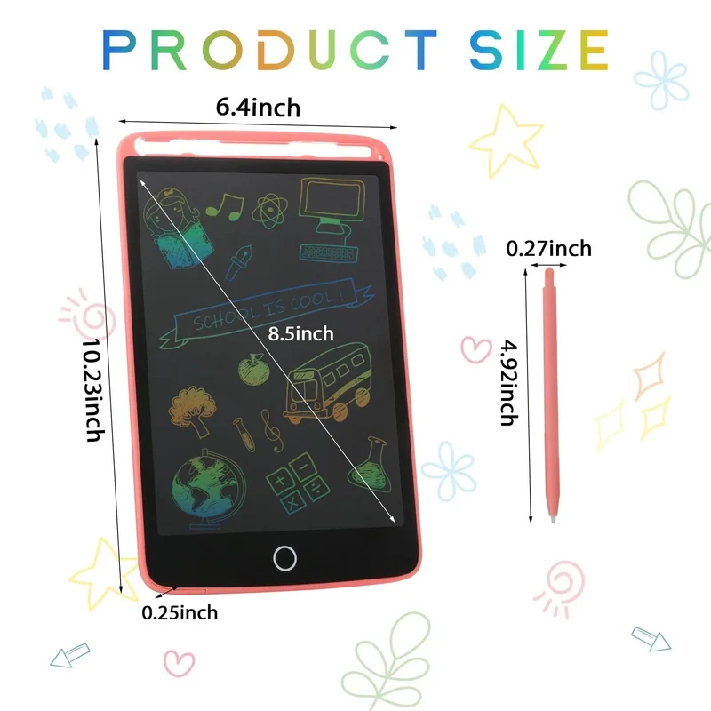 8.5/10/12 zoll Efes Elektronische Reißbrett Spielzeug Für Kinder Pädagogisches Malerei LCD Screen Writing Tablet Baby Kinder spielzeug