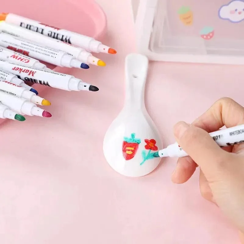 8/12 farben Magische Wasser Schwimmenden Stift Set Kinder Pädagogisches Malerei Stift Spielzeug Whiteboard Marker Student Bunte Doodle Wasser Stift