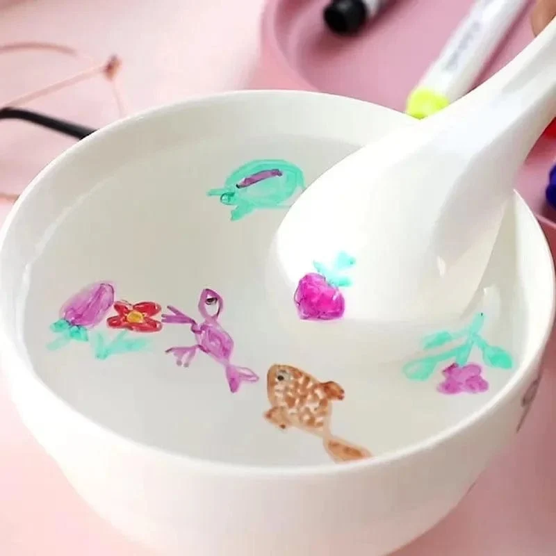 8/12 farben Magische Wasser Schwimmenden Stift Set Kinder Pädagogisches Malerei Stift Spielzeug Whiteboard Marker Student Bunte Doodle Wasser Stift