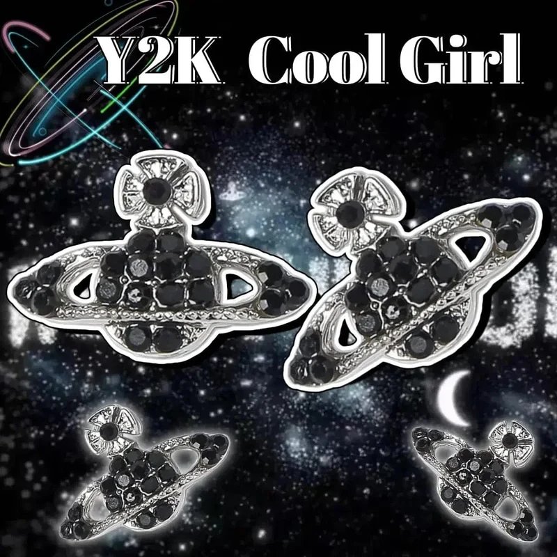10 Stück Planet Nagel Charms Y2K 3D Nagel Strass Edelsteine ​​Silber Diamant Schmuck Kawaii DIY Nail Art Dekoration Zubehör