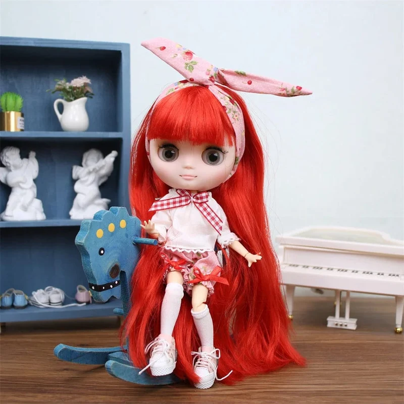ICY DBS Blyth Middie Puppe mit Gelenkkörper, 20 cm, maßgeschneiderte Puppe, Nacktpuppe oder komplettes Set, inklusive Kleidung und Schuhen, DIY-Spielzeug, Geschenk für Mädchen