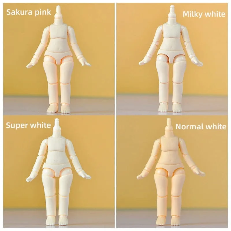 Neue 10 cm 11 cm BJD Puppe spielzeug YMY körper geeignet für GSC ob11 1/12 BJD puppe körper sphärische joint puppe spielzeug hand set puppe zubehör