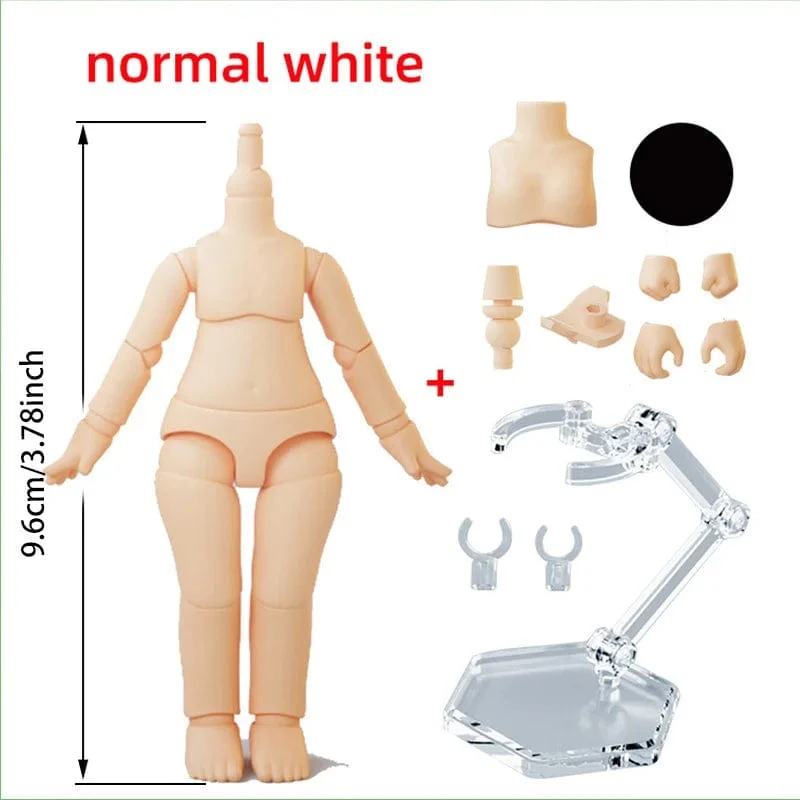 Neue 10 cm 11 cm BJD Puppe spielzeug YMY körper geeignet für GSC ob11 1/12 BJD puppe körper sphärische joint puppe spielzeug hand set puppe zubehör