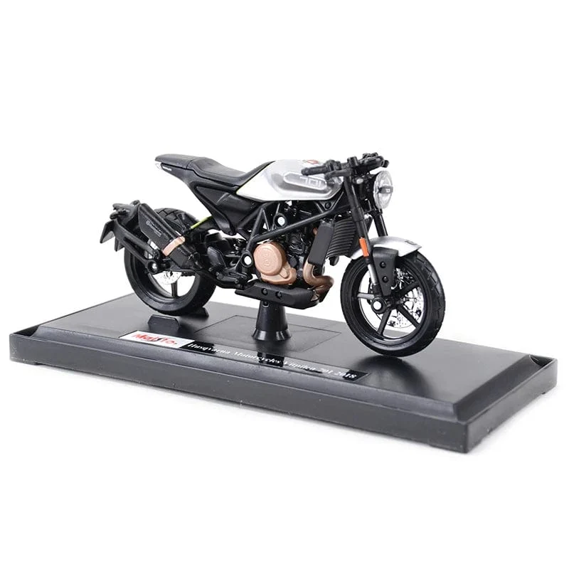 Maisto 1:18 2018 Husqvarna Vitpilen 701 Statische Druckgussfahrzeuge, Sammlerstücke, Hobbys, Motorradmodell, Spielzeug