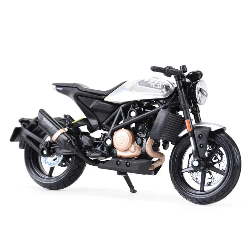 Maisto 1:18 2018 Husqvarna Vitpilen 701 Statische Druckgussfahrzeuge, Sammlerstücke, Hobbys, Motorradmodell, Spielzeug
