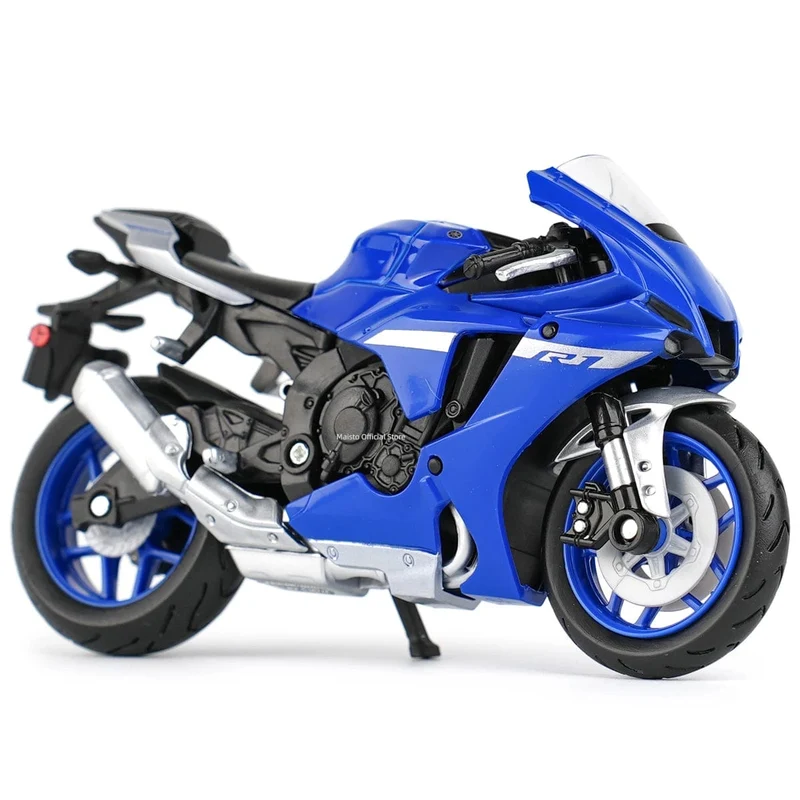 Maisto 1:18 Yamaha 2021 YZF-R1 Statische Druckgussfahrzeuge, Sammlerstücke, Hobbys, Motorradmodell, Spielzeug