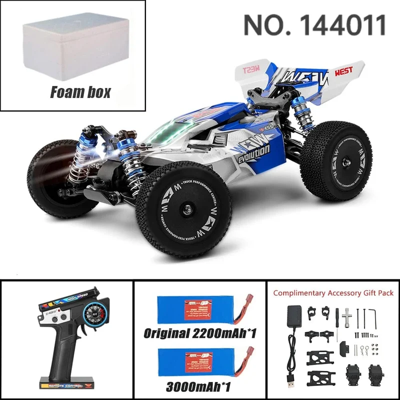 WLtoys Rc Auto 144011 1/14 4WD LED Spielzeug 144001 Verbesserter Stil Jungen Fernbedienung Drift Off Road Spiel Rennmodell Kinder Geschenk