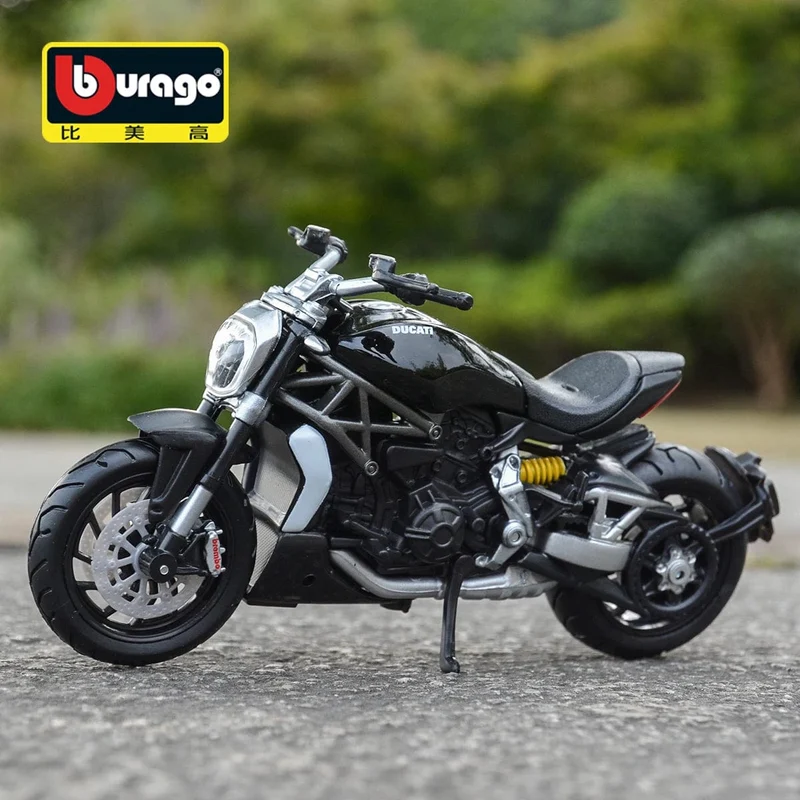 Bburago 1:18 2016 Ducati Xdiavel S Druckgussfahrzeuge, Sammlerstück, Motorradmodell, Spielzeug