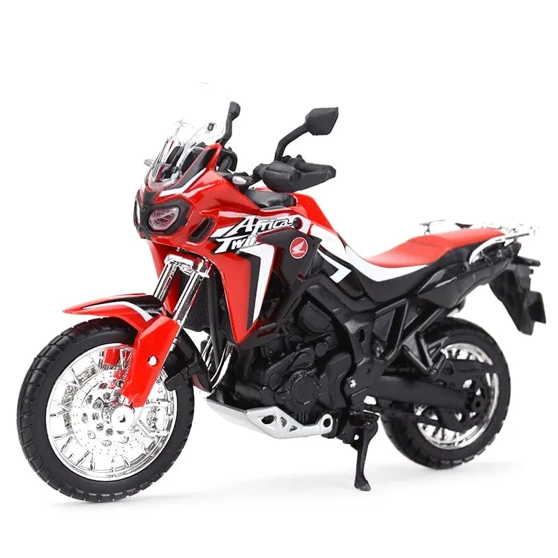 Maisto 1:18 Honda Africa Twin DCT Statische Druckgussfahrzeuge Sammlerstücke Hobbies Motorrad Modell Spielzeug
