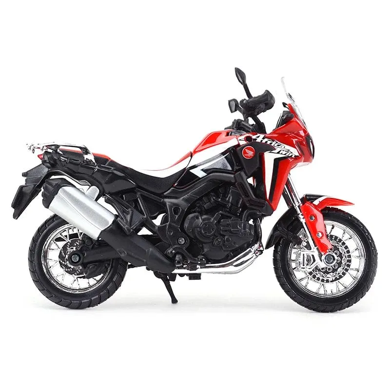 Maisto 1:18 Honda Africa Twin DCT Statische Druckgussfahrzeuge Sammlerstücke Hobbies Motorrad Modell Spielzeug