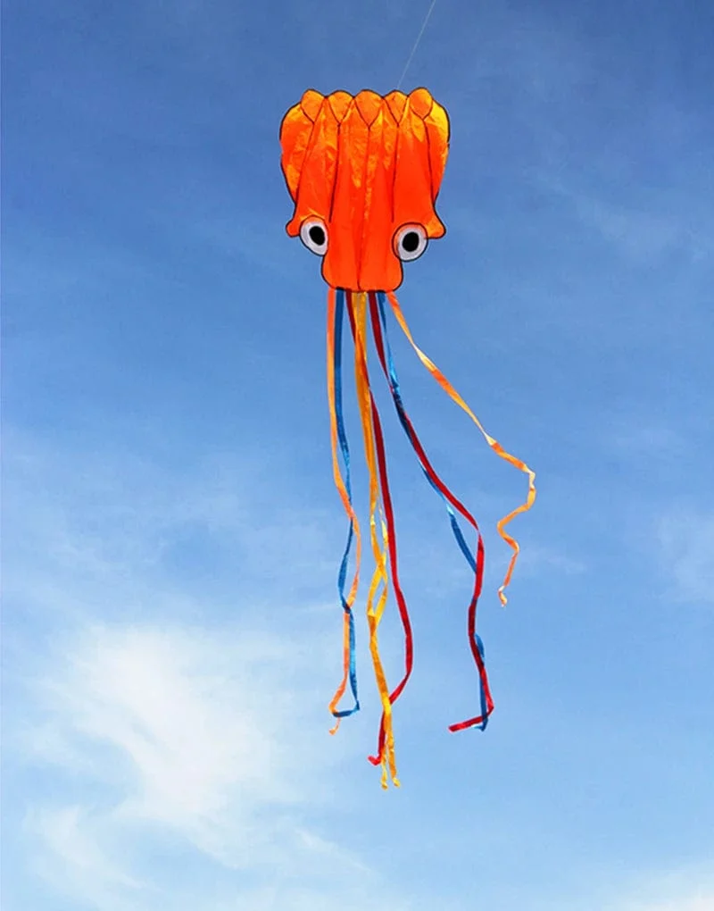 Freies verschiffen neue octopus drachen fliegen spielzeug für kinder drachen aufblasbare kite färbung drachen Outdoor spielzeug Wind power kite linien