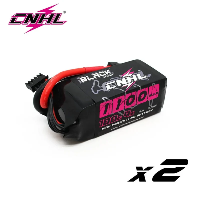 2 STÜCKE CNHL 4S 14.8 V Lipo Batterie 1100 mAh 1300 mAh 1500 mAh 100C Mit XT60 Stecker Für FPV Flugzeug Drone Quadcopter Hubschrauber Hobby