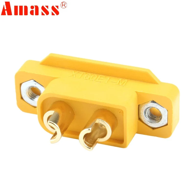5 teile/los AMASS XT60E-M XT60 Stecker Für Racing Modelle/Multicopter Fest Bord/ DIY Ersatzteil Auto Drone spielzeug