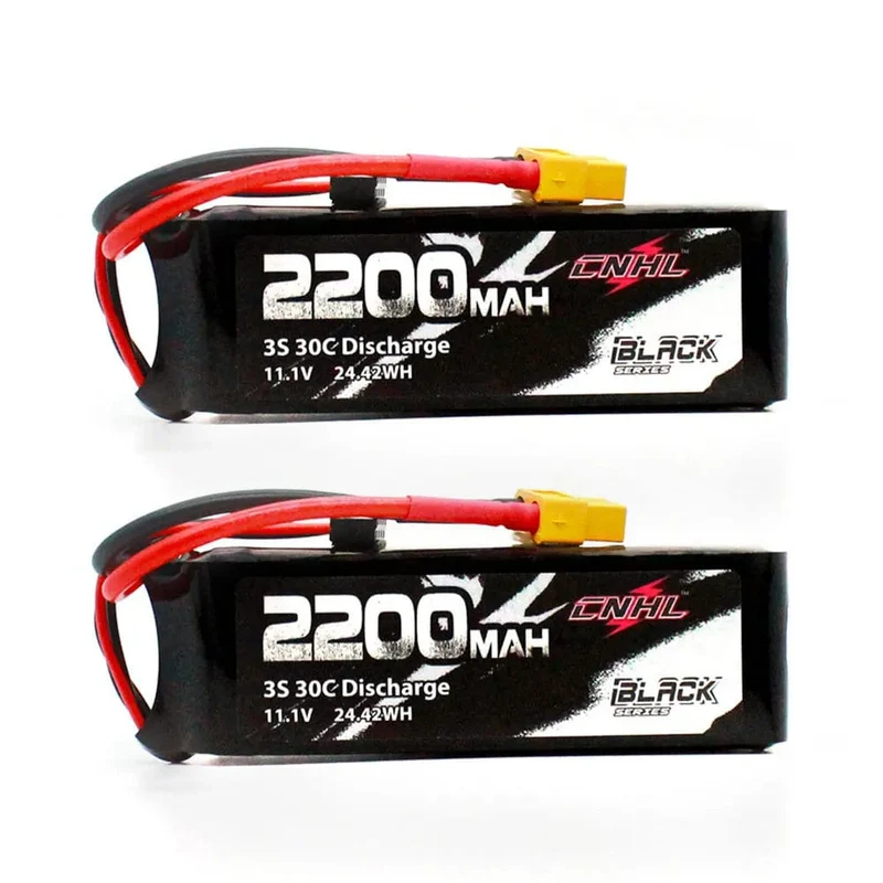 2 STÜCKE CNHL 3S 11.1 V Lipo Batterie 2200 mAh 30C 70C Mit XT60 Stecker Für RC Flugzeug Hubschrauber Quadcopter FPV Drone Auto Racing Hobby