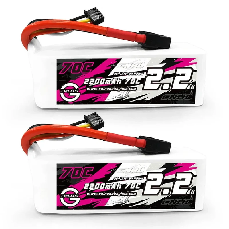 2 STÜCKE CNHL 3S 11.1 V Lipo Batterie 2200 mAh 30C 70C Mit XT60 Stecker Für RC Flugzeug Hubschrauber Quadcopter FPV Drone Auto Racing Hobby