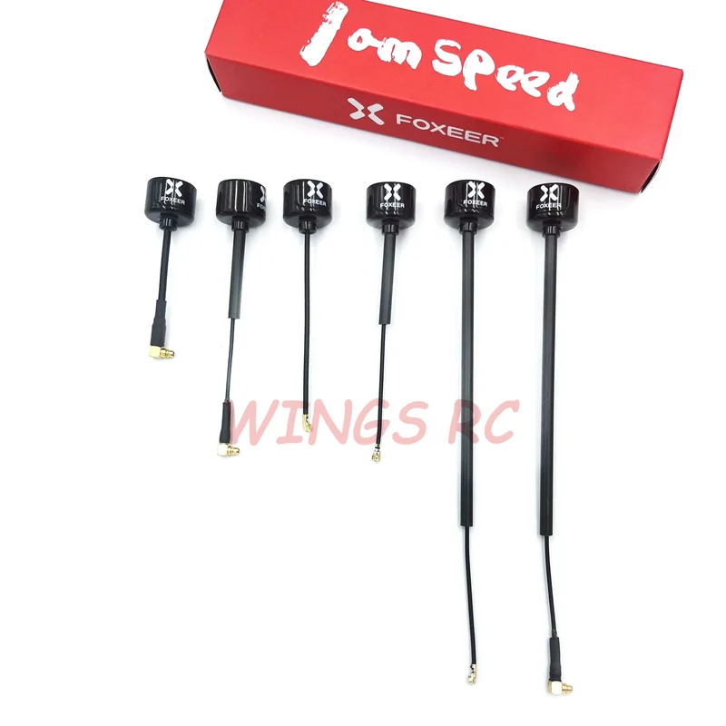 Foxeer Antenne Lollipop 4 V4 FPV Antenne 5.8G 2.6 Dbi Stubby RHCP SMA RPSMA UFL Gerade/Winkel MMCX 7.2g für FPV RC Racing Drone