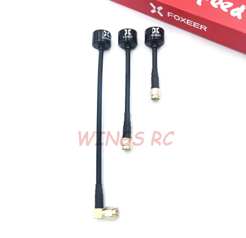 Foxeer Antenne Lollipop 4 V4 FPV Antenne 5.8G 2.6 Dbi Stubby RHCP SMA RPSMA UFL Gerade/Winkel MMCX 7.2g für FPV RC Racing Drone