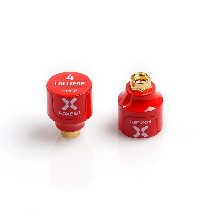 Foxeer Antenne Lollipop 4 V4 FPV Antenne 5.8G 2.6 Dbi Stubby RHCP SMA RPSMA UFL Gerade/Winkel MMCX 7.2g für FPV RC Racing Drone